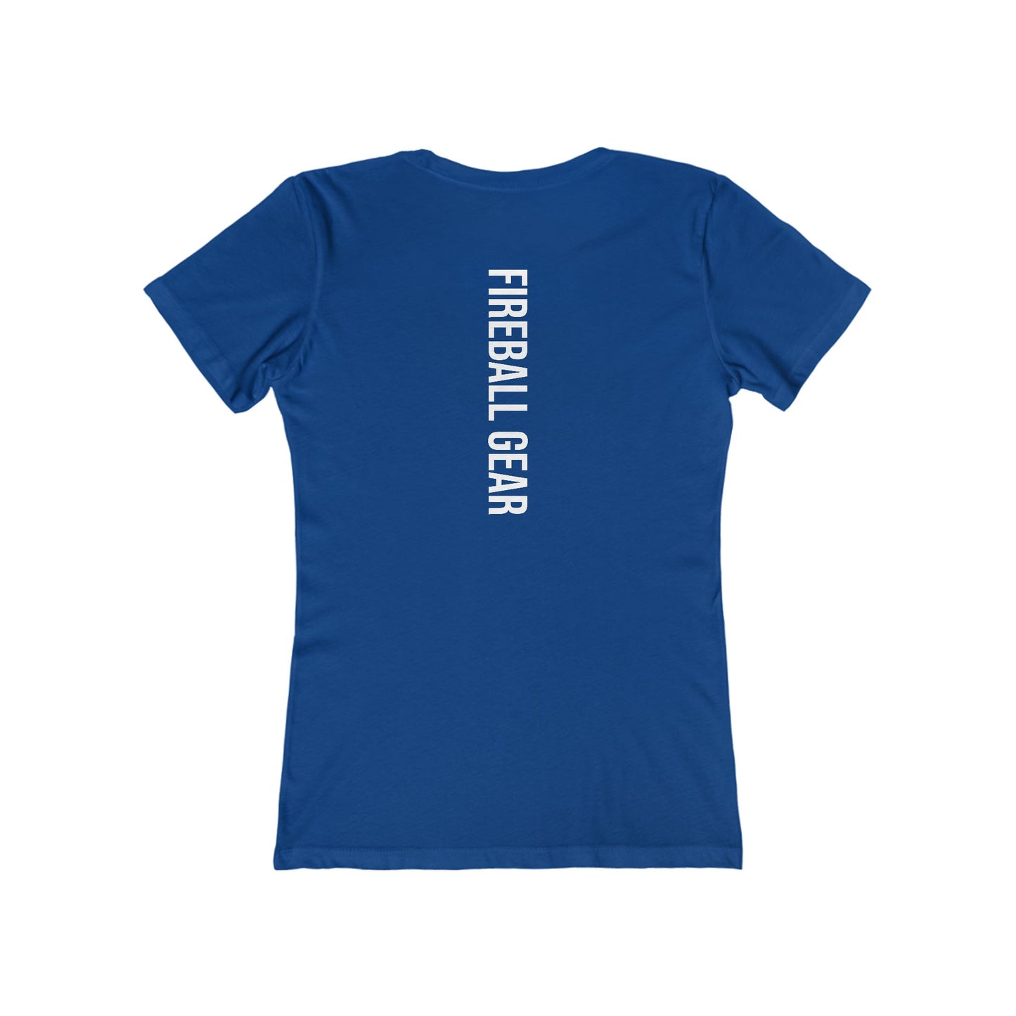 Fireball Gear - Flame & Gear - White - Women's Slim Fit T-shirt