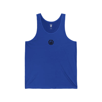 Fireball Gear - Flame & Gear - Black - Jersey Tank Top
