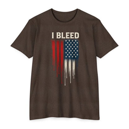 I Bleed - Red, White & Blue - T-shirt